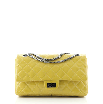 Chanel Reissue 2.55 Flap Bag Quilted Patent Caviar 226