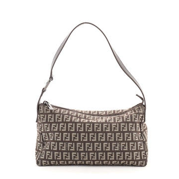 Fendi Pochette Shoulder Bag Zucchino Canvas Medium