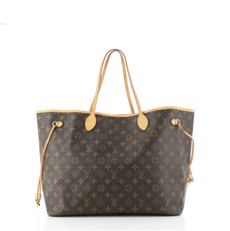 Louis Vuitton Neverfull Tote Monogram Canvas GM