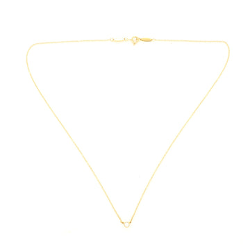 Tiffany & Co. Elsa Peretti Diamonds By The Yard Pendant Necklace 18K Yellow Gold with Diamond