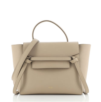 Celine Belt Bag Textured Leather Micro