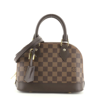 Louis Vuitton Alma Handbag Damier BB