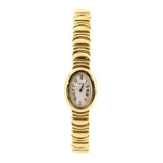 Baignoire Quartz Watch Yellow Gold 18