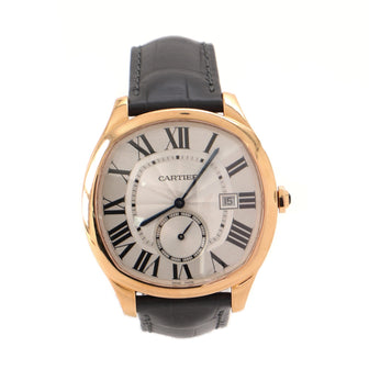 Drive de Cartier Automatic Watch Rose Gold and Alligator 41