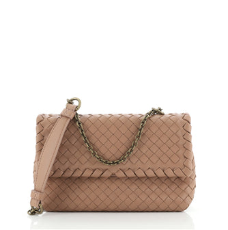 Bottega Veneta Olimpia Crossbody Bag Intrecciato Nappa Baby