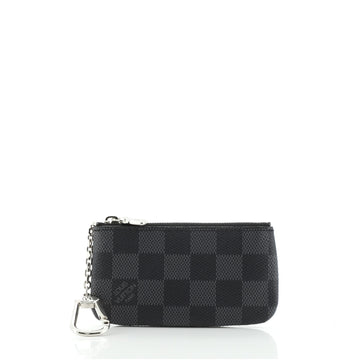 Louis Vuitton Key Pouch Damier Graphite