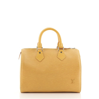 Louis Vuitton Speedy Handbag Epi Leather 25