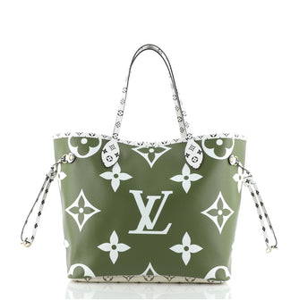 Louis Vuitton Neverfull NM Tote Limited Edition Colored Monogram Giant MM