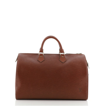 Louis Vuitton Speedy Handbag Epi Leather 35