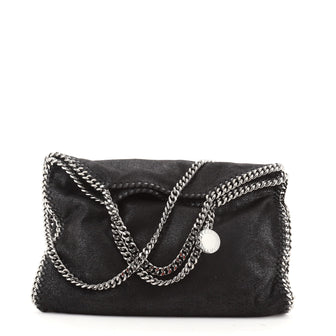 Stella McCartney Falabella Fold Over Bag Shaggy Deer