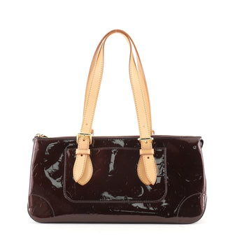 Louis Vuitton Rosewood Avenue Handbag Monogram Vernis