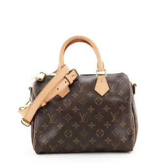 Louis Vuitton Speedy Bandouliere Bag Monogram Canvas 25