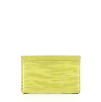 Louis Vuitton Card Holder Epi Leather