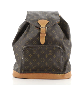 Louis Vuitton Montsouris Backpack Monogram Canvas GM