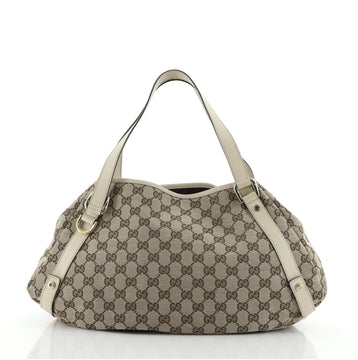 Gucci Abbey Shoulder Bag GG Canvas Medium