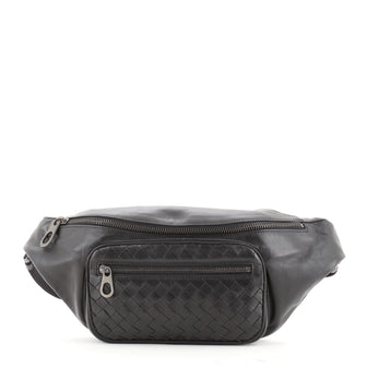 Bottega Veneta Light Waist Bag Intrecciato Leather