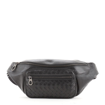 Bottega Veneta Light Waist Bag Intrecciato Leather