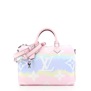 Louis Vuitton Speedy Bandouliere Bag Limited Edition Escale Monogram Giant 30