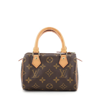 Louis Vuitton Speedy Mini HL Handbag Monogram Canvas