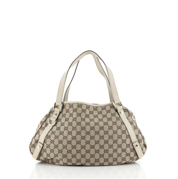 Gucci Abbey Shoulder Bag GG Canvas Medium