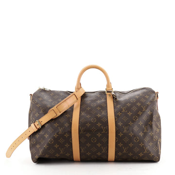 Louis Vuitton Keepall Bandouliere Bag Monogram Canvas 50