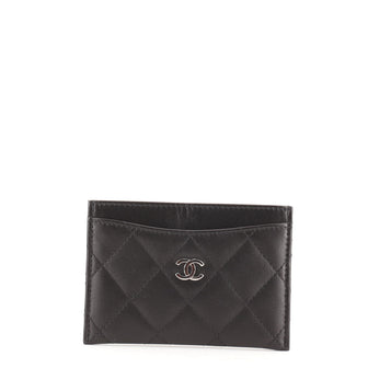 Chanel Classic Card Holder Quilted Lambskin