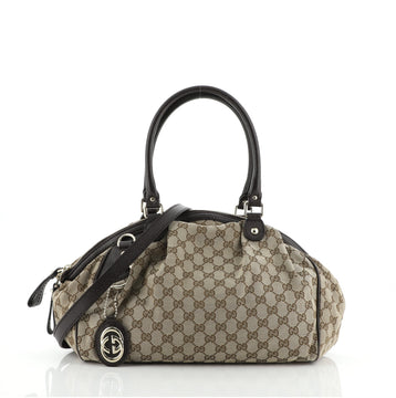 Gucci Sukey Boston Bag GG Canvas