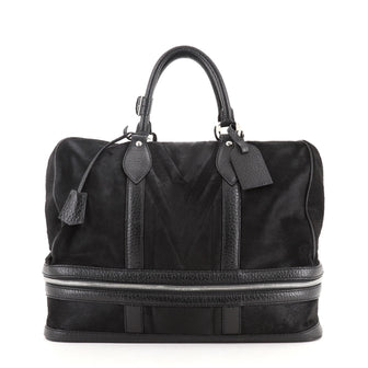 Louis Vuitton Whistler Carryall Bag Pony Hair and Leather