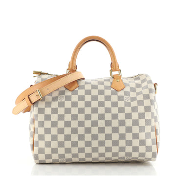 Louis Vuitton Speedy Bandouliere Bag Damier 30