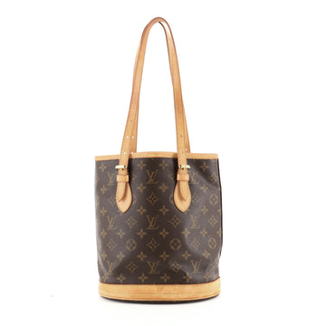 Louis Vuitton Petit Bucket Bag Monogram Canvas