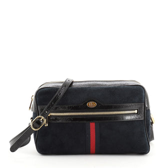 Gucci Ophidia Shoulder Bag Suede Small