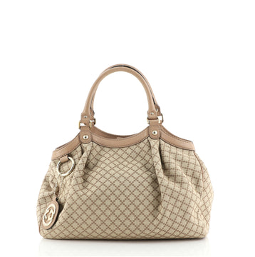 Gucci Sukey Tote Diamante Canvas Medium