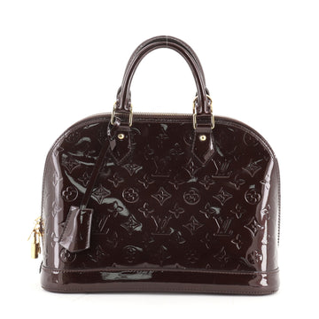 Louis Vuitton Alma Handbag Monogram Vernis PM