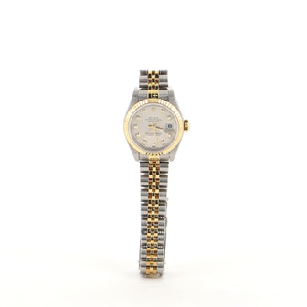 Rolex Oyster Perpetual Datejust Automatic (1985-1999) Watch Stainless Steel and Yellow Gold with Diamonds 26