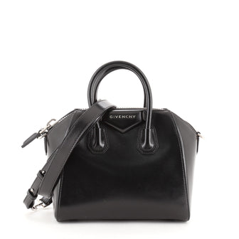 Givenchy Antigona Bag Glazed Leather Mini