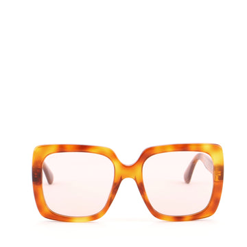 Gucci Square Sunglasses Tortoise Acetate