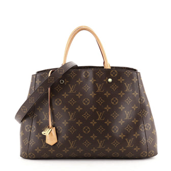 Louis Vuitton Montaigne Handbag Monogram Canvas GM