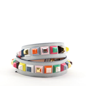 Fendi Strap You Shoulder Strap Studded Leather