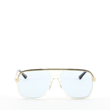 Gucci Brow Bar Aviator Sunglasses Acetate with Metal