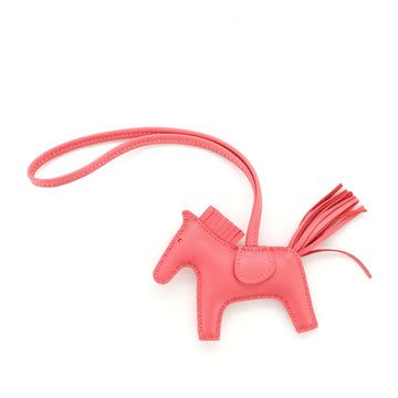 Hermes So Pink GriGri Rodeo Bag Charm Leather PM