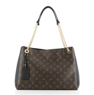 Louis Vuitton Surene Handbag Monogram Canvas with Leather MM