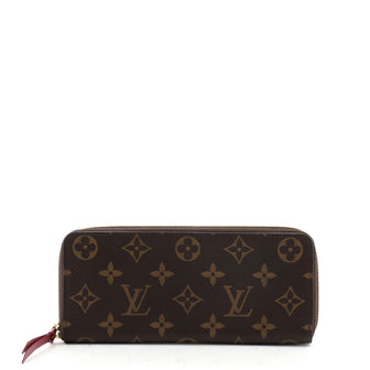 Louis Vuitton Clemence Wallet Monogram Canvas