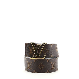Louis Vuitton LV Initiales Belt Limited Edition Supreme Monogram Leather Wide