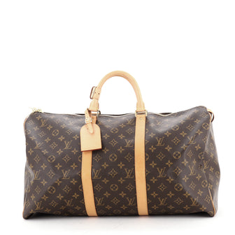 Louis Vuitton Keepall Bag Monogram Canvas 50