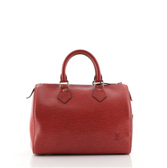 Louis Vuitton Speedy Handbag Epi Leather 25