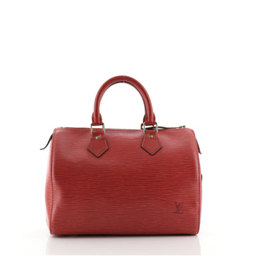 Louis Vuitton Speedy Handbag Epi Leather 25