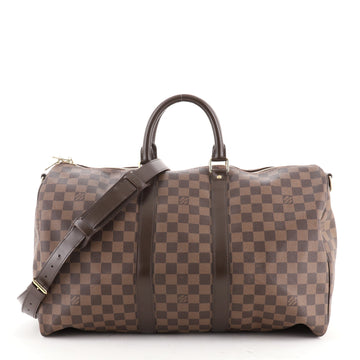 Louis Vuitton Keepall Bandouliere Bag Damier 45