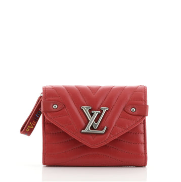 Louis Vuitton New Wave Compact Wallet Quilted Leather