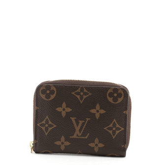 Louis Vuitton Zippy Coin Purse Monogram Canvas