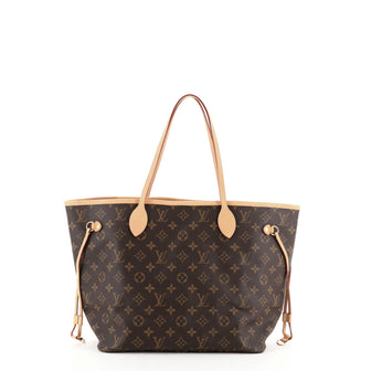 Louis Vuitton Neverfull NM Tote Monogram Canvas MM